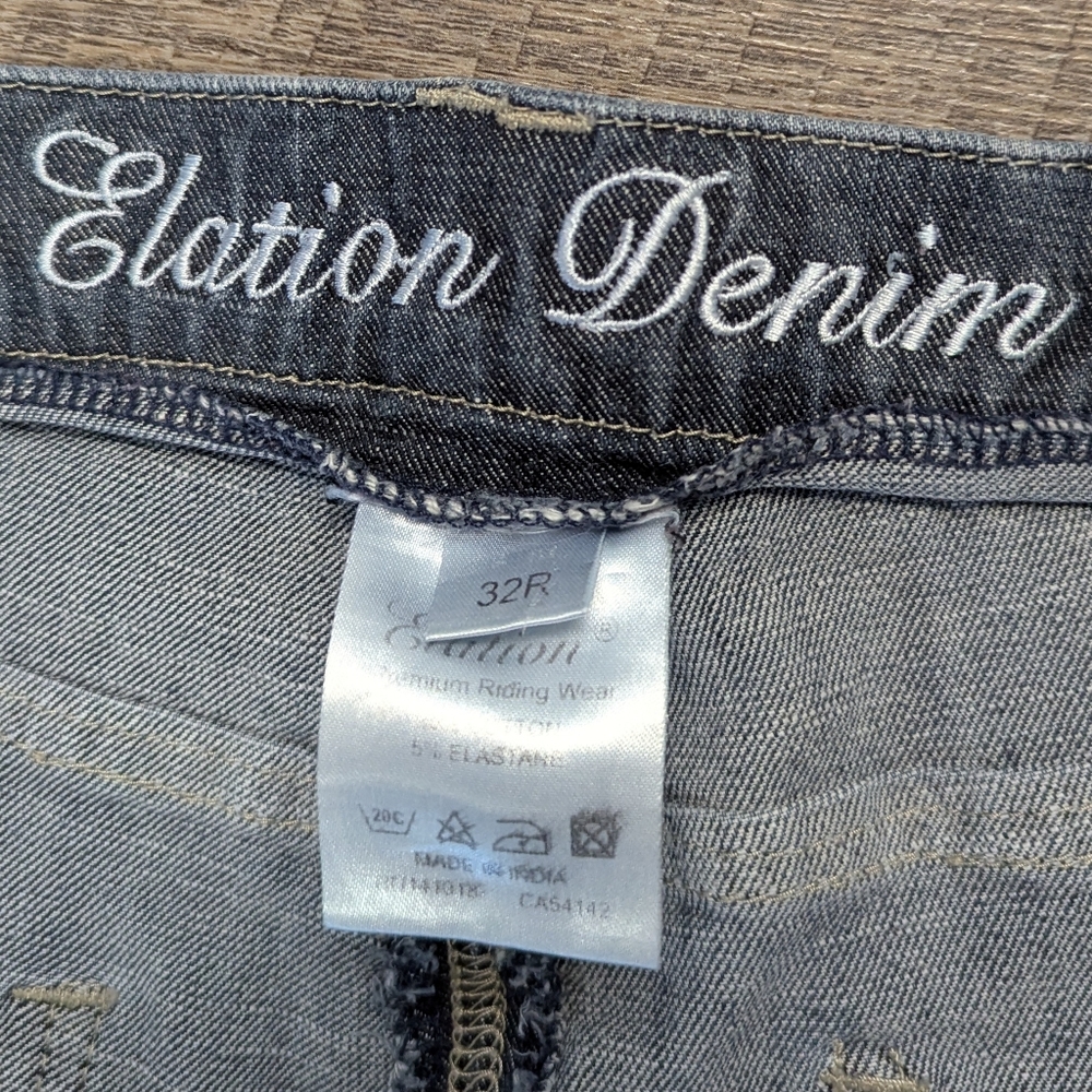 Elation Denim Riding Breech - Picture 3 of 7